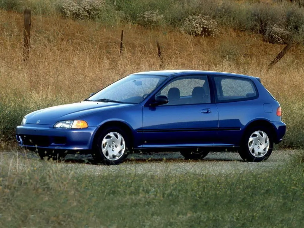 Honda Civic (EH2, EH3) 5 поколение, хэтчбек 3 дв. (09.1991 - 08.1995)